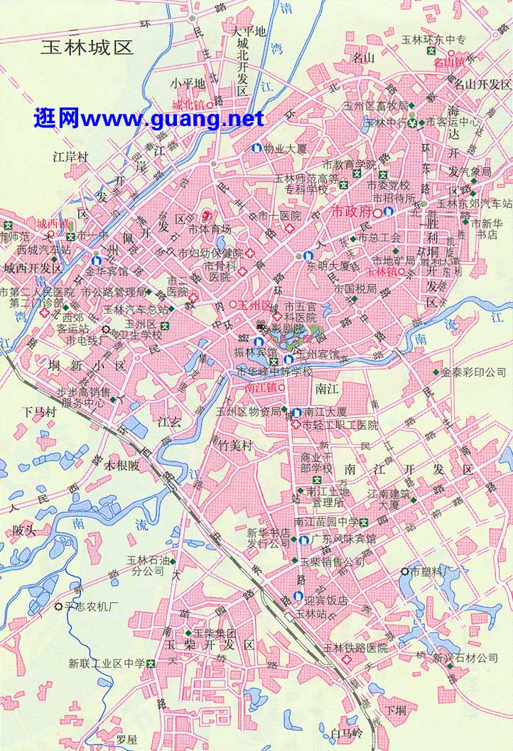 玉林最新地图，揭秘城市脉络与发展蓝图